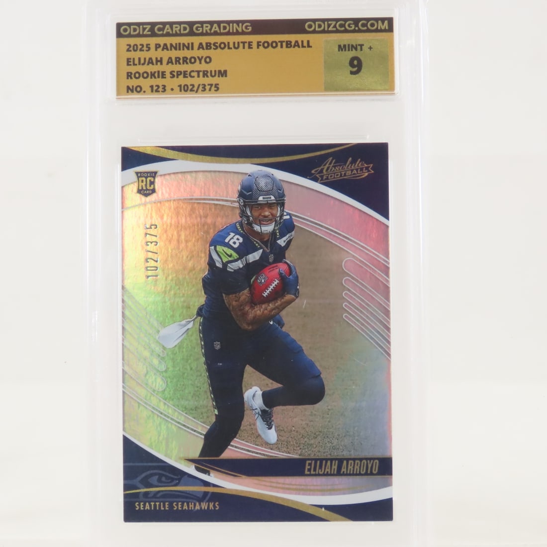 11 Odiz Graded Panini Absolute Football Cards - 8