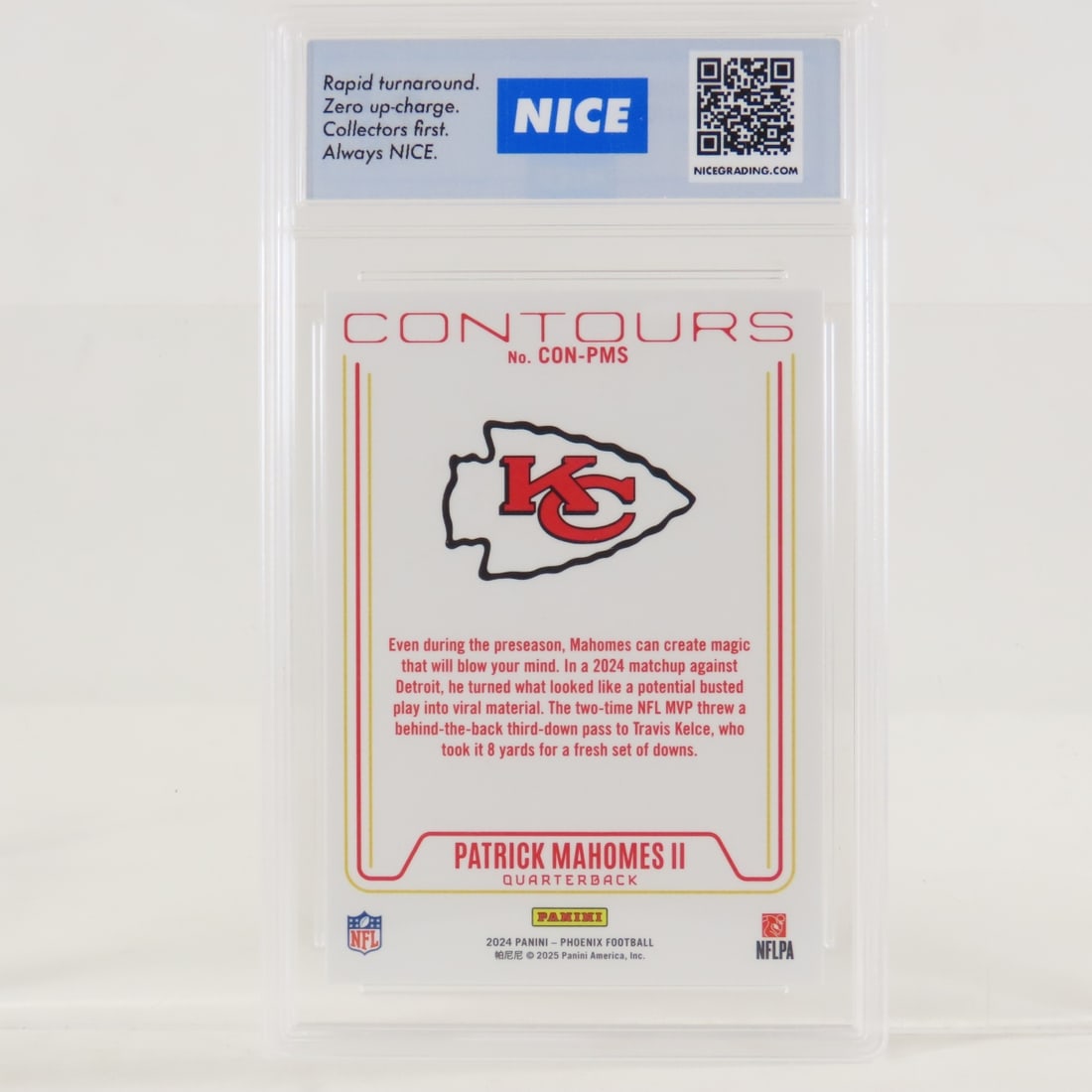 4 Graded Patrick Mahomes II Football Cards - 3