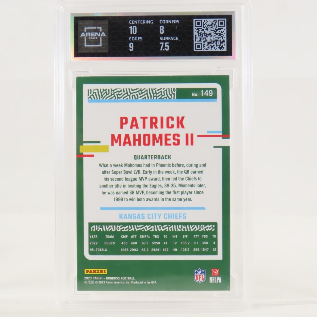 4 Graded Patrick Mahomes II Football Cards - 7