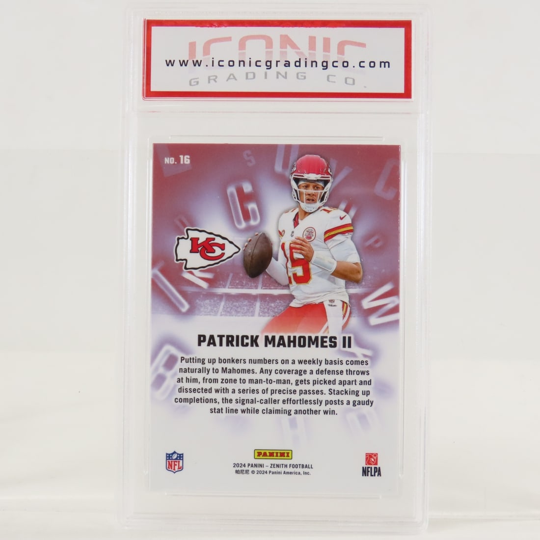 4 Graded Patrick Mahomes II Football Cards - 9