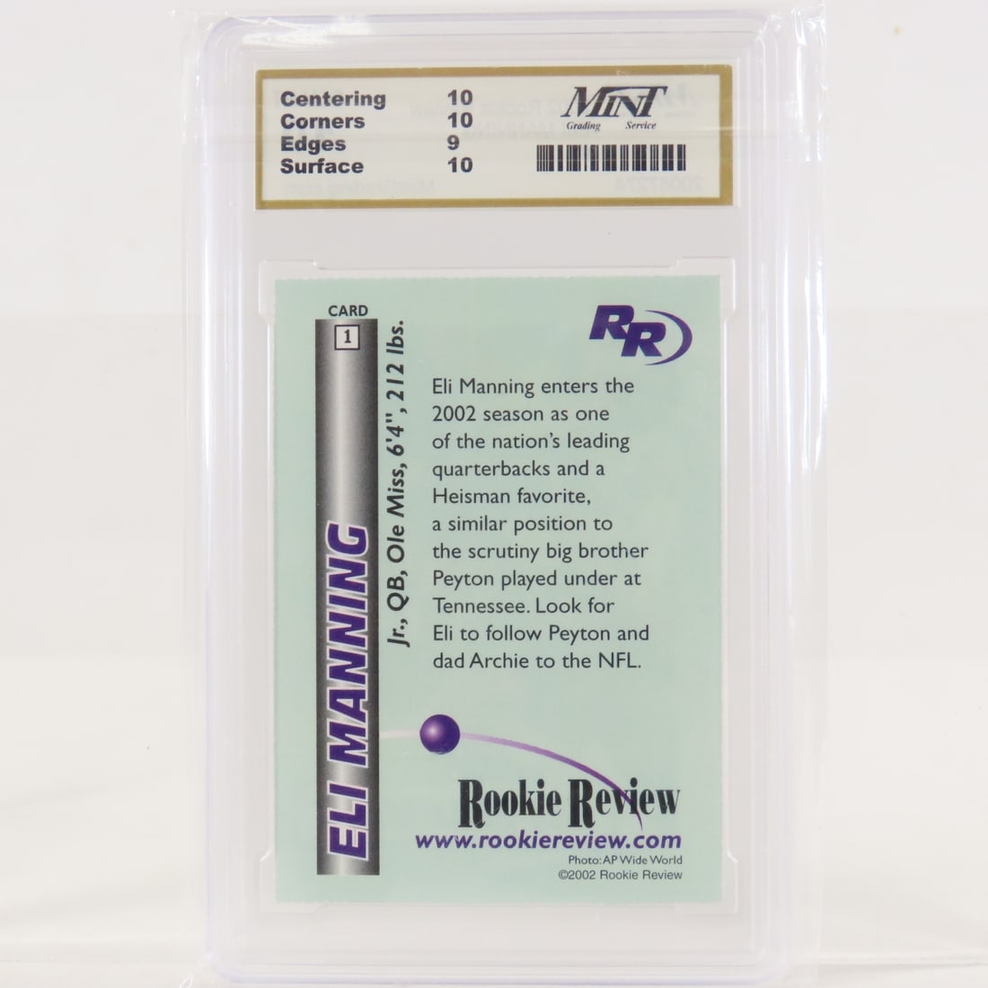8 Assorted Graded Football Cards - 3