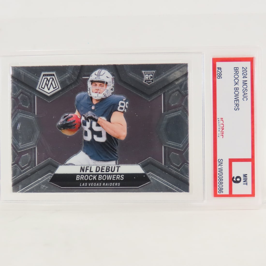 8 Assorted Graded Football Cards - 6