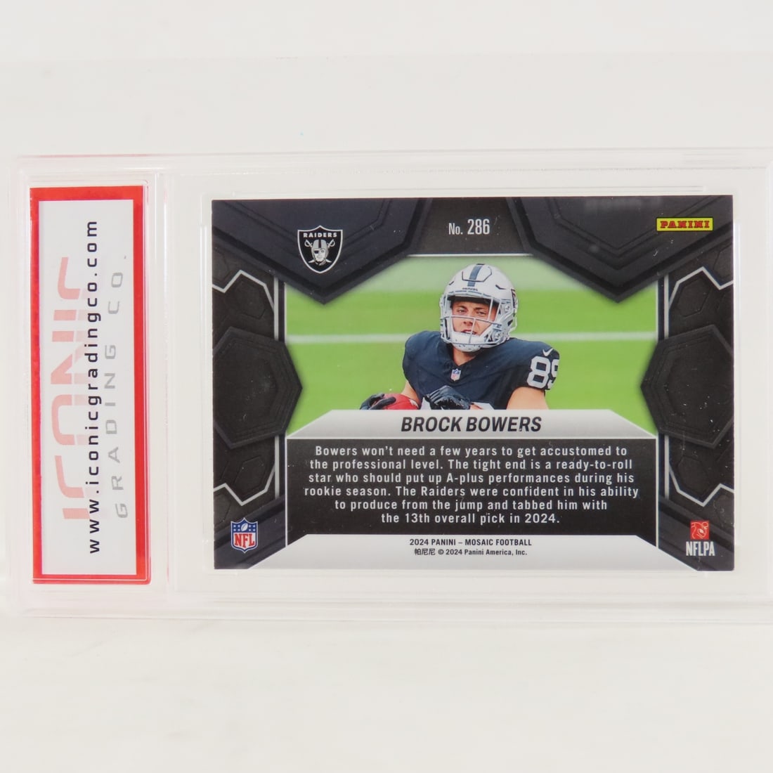 8 Assorted Graded Football Cards - 7