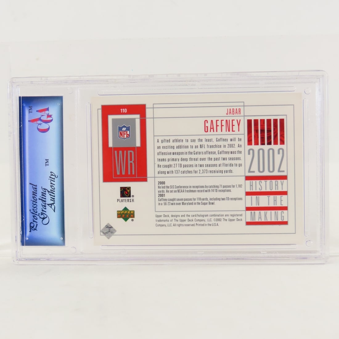 5 Graded Football Rookie Cards GEM MINT 10 - 6
