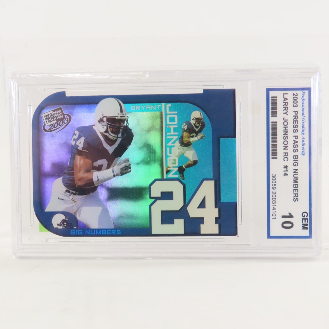 5 Graded Football Rookie Cards GEM MINT 10 - 7