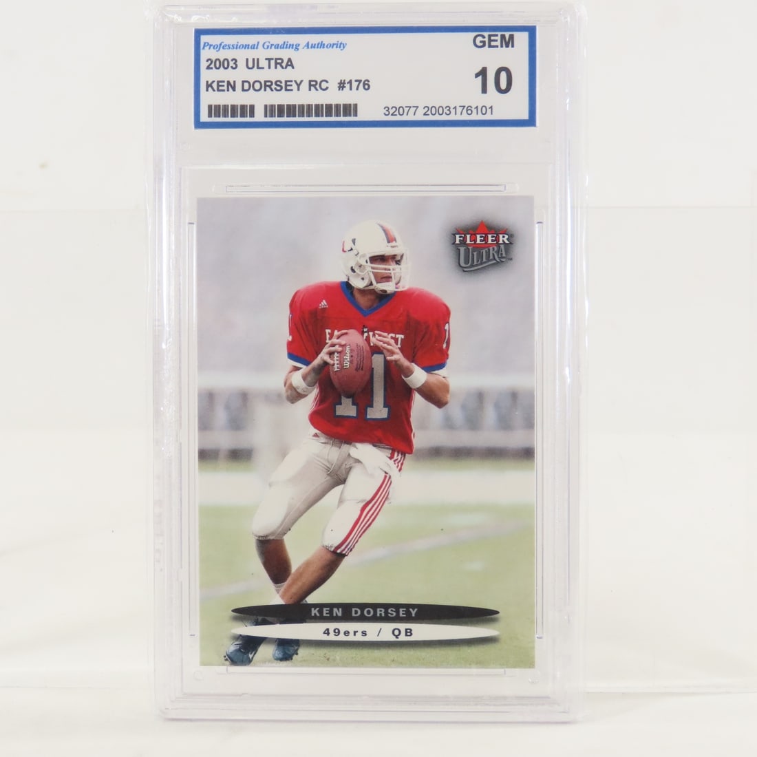 5 Graded Football Rookie Cards GEM MINT 10 - 9