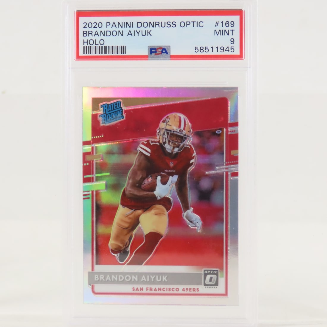 3 PSA Graded Football Cards 2020-2023 - 2