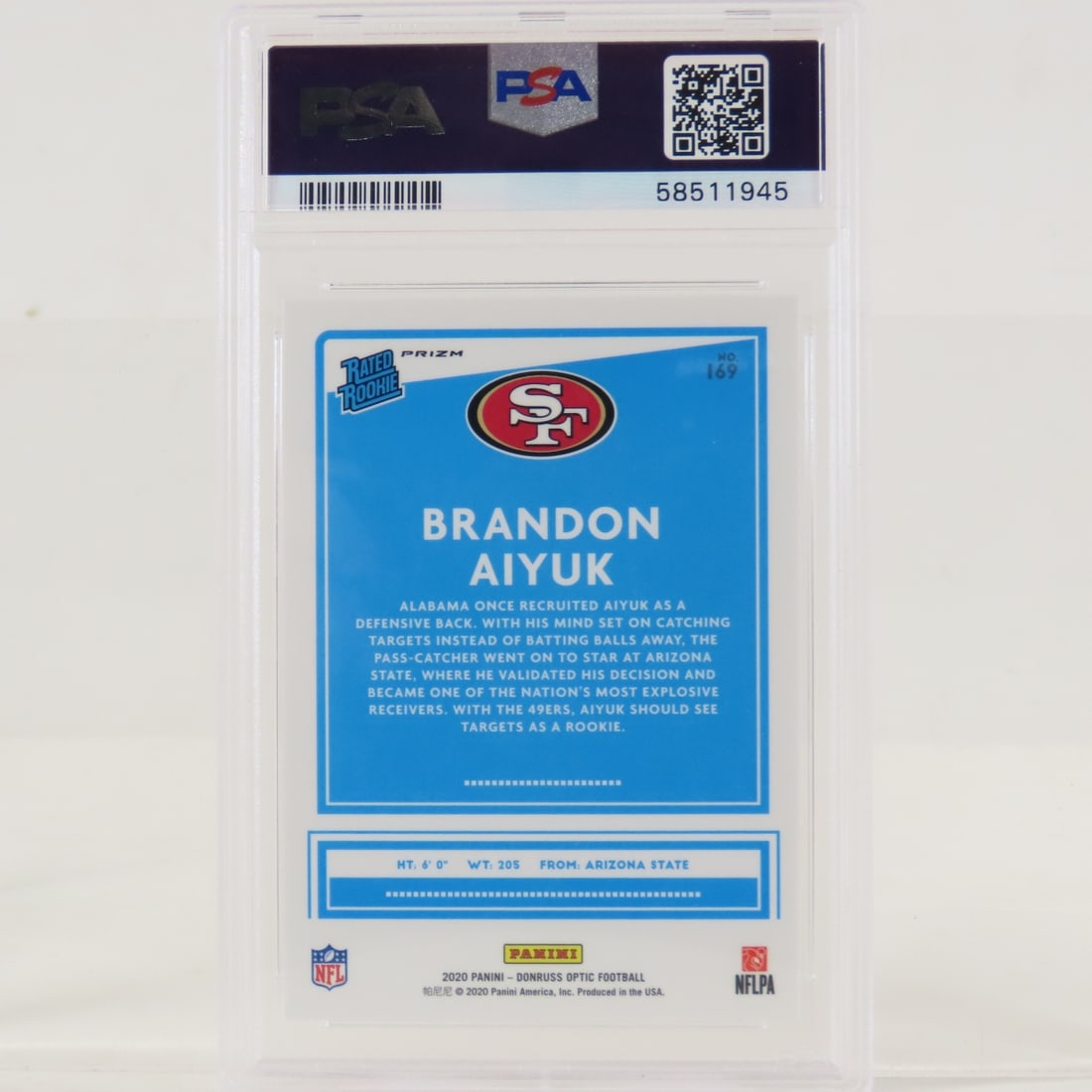 3 PSA Graded Football Cards 2020-2023 - 3