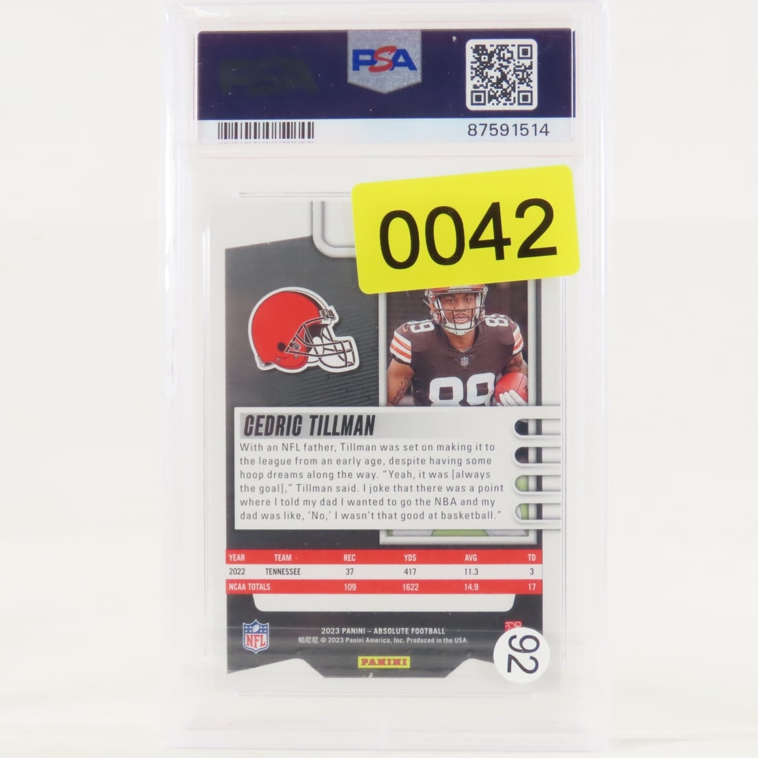 3 PSA Graded Football Cards 2020-2023 - 7