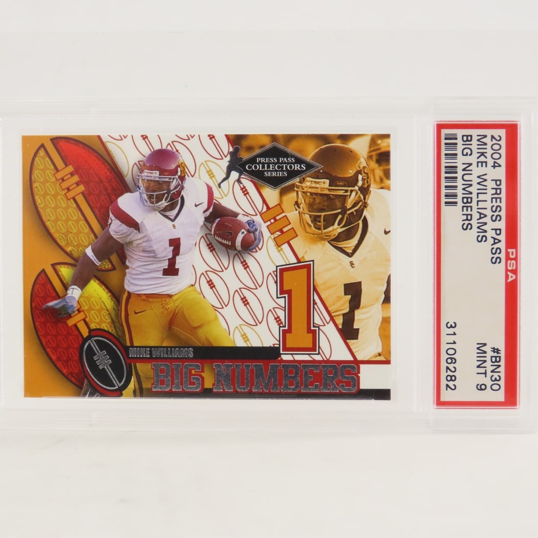 4 PSA Graded Football Cards 1997-2005 - 8
