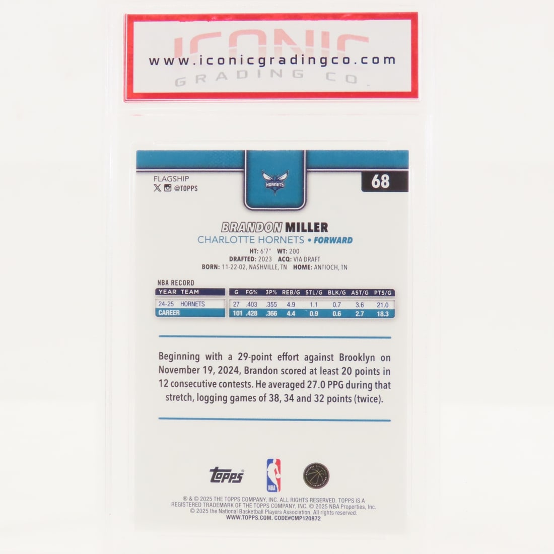 7 Graded NBA Basketball Cards- 2018-2025 - 7