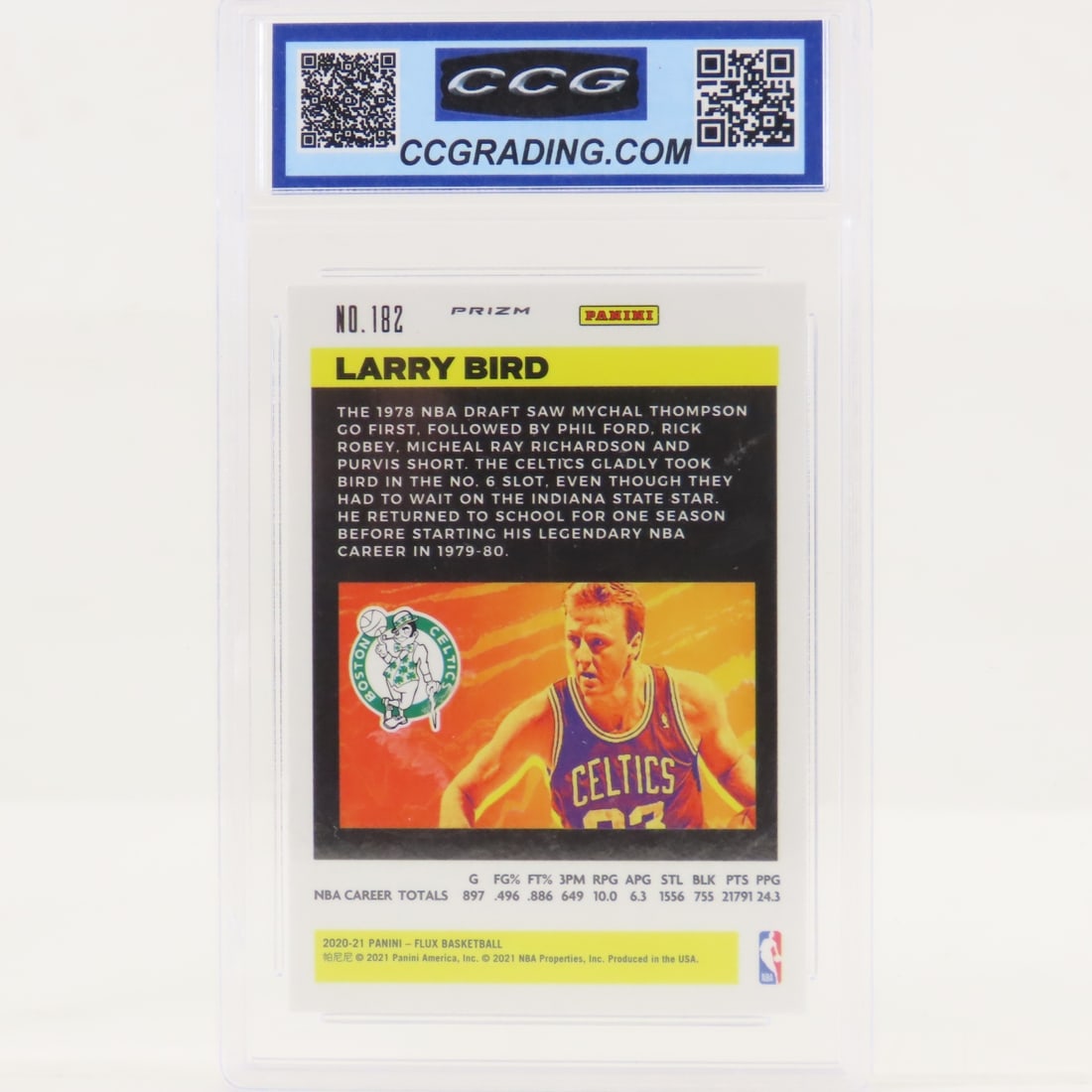 Jordan Sticker, Bird & Bryant Graded Cards - 5