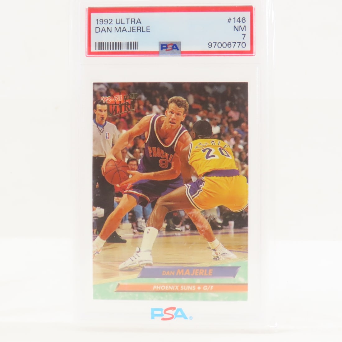3 1992 Ultra PSA Graded NBA Basketball Cards - 4