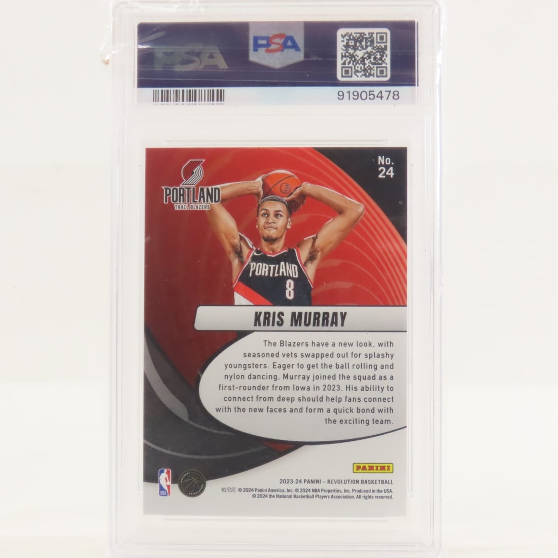 3 PSA Graded NBA Basketball Cards 2023-2024 - 3
