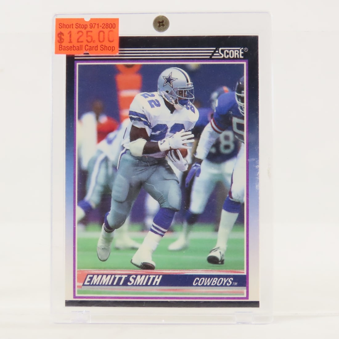 3 1990 Emmitt Smith Rookie Cards 2 Score, 1 Fleer - 2