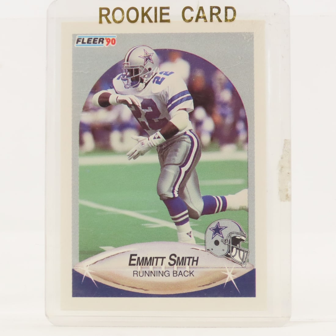 3 1990 Emmitt Smith Rookie Cards 2 Score, 1 Fleer - 6
