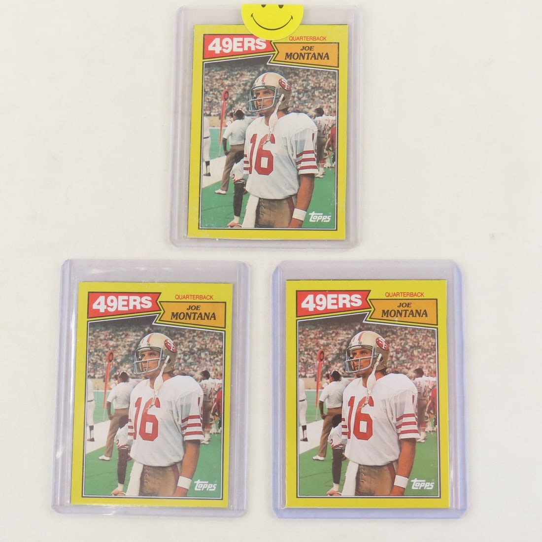 8 Joe Montana & 4 Jerry Rice Cards, 1 PSA 7 NM - 4