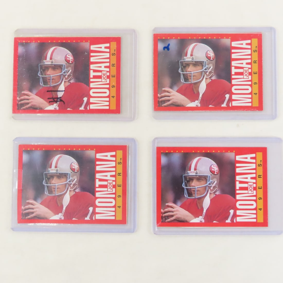 8 Joe Montana & 4 Jerry Rice Cards, 1 PSA 7 NM - 6