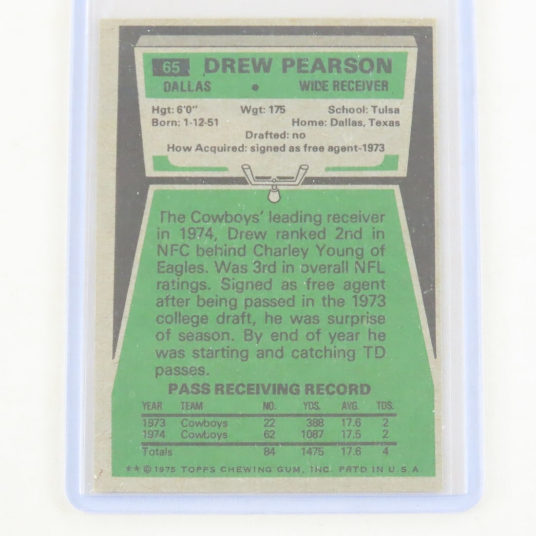 8 1960s & 70s Football Cards with stars & rookies - 9