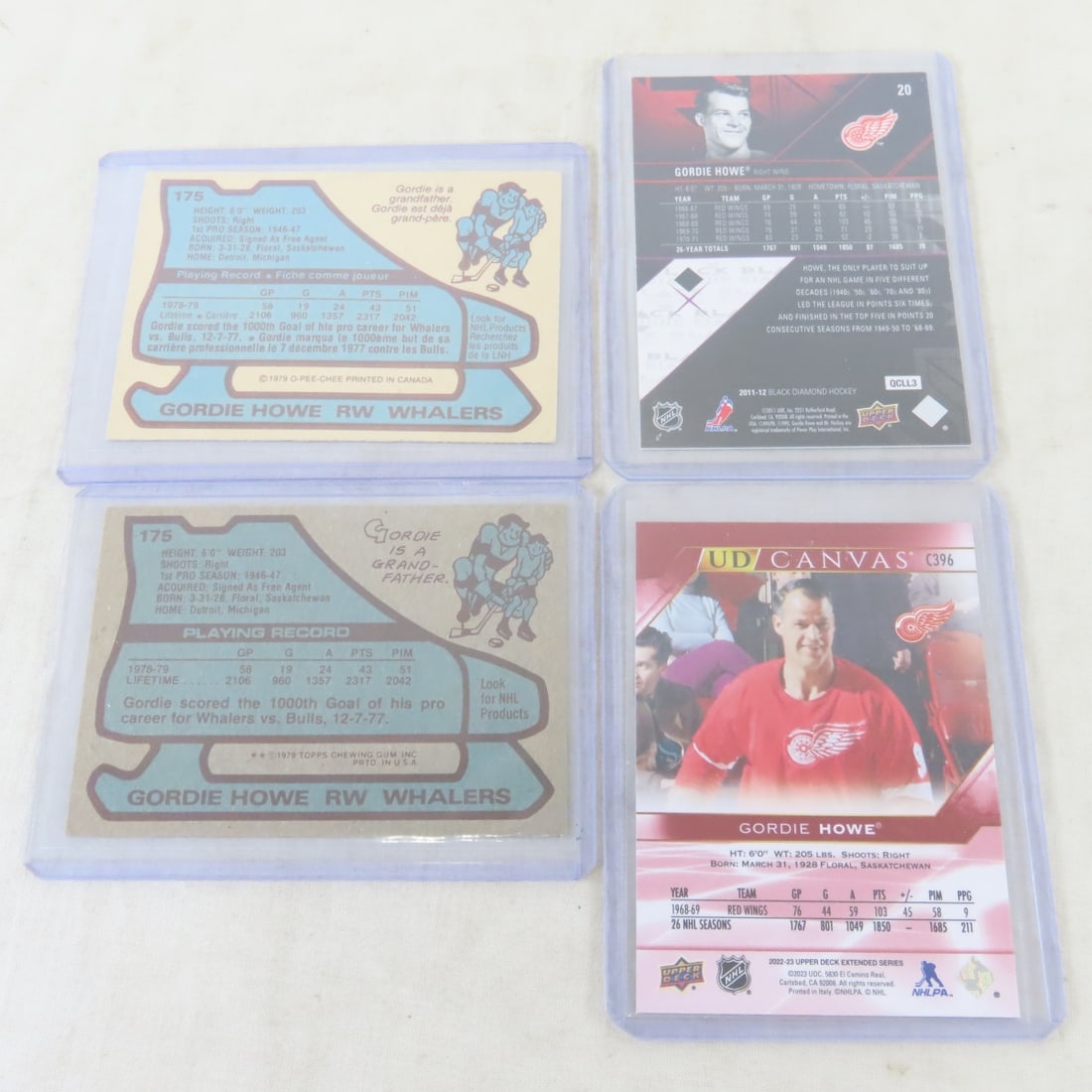 14 Gordie Howe Hockey Cards 1960's and newer - 3