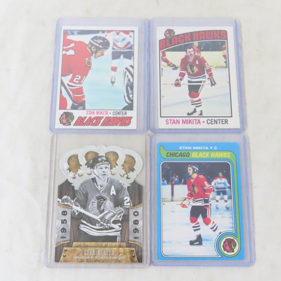 10 Stan Mikita Hockey Cards 1970s and newer - 4
