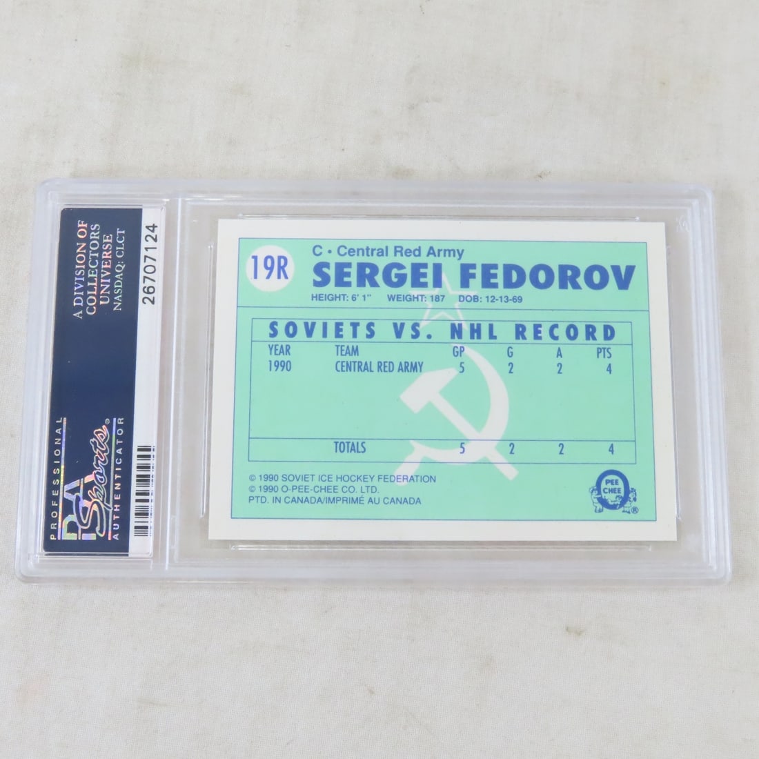 14 Sergei Federov Hockey Cards with Rookie Cards - 3