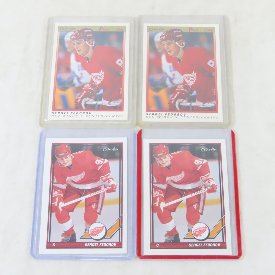 14 Sergei Federov Hockey Cards with Rookie Cards - 6