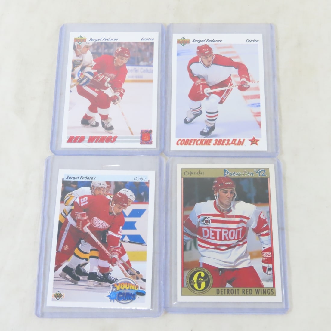 14 Sergei Federov Hockey Cards with Rookie Cards - 8