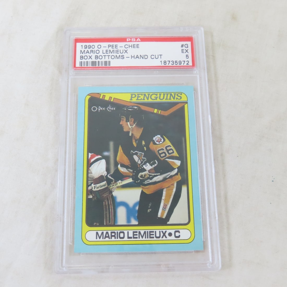 20 Mario Lemieux Hockey Cards, 2 are PSA Graded - 2