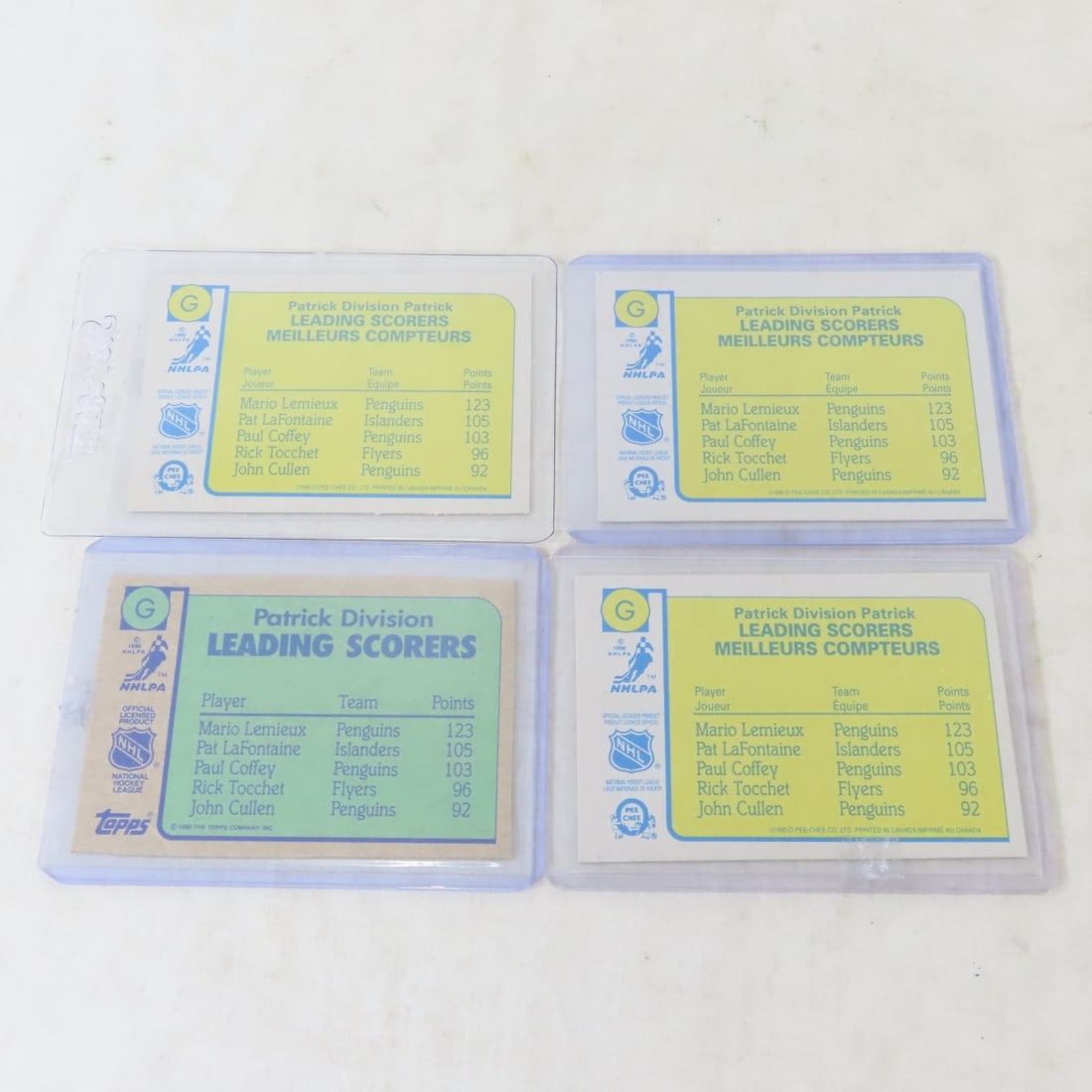 20 Mario Lemieux Hockey Cards, 2 are PSA Graded - 7
