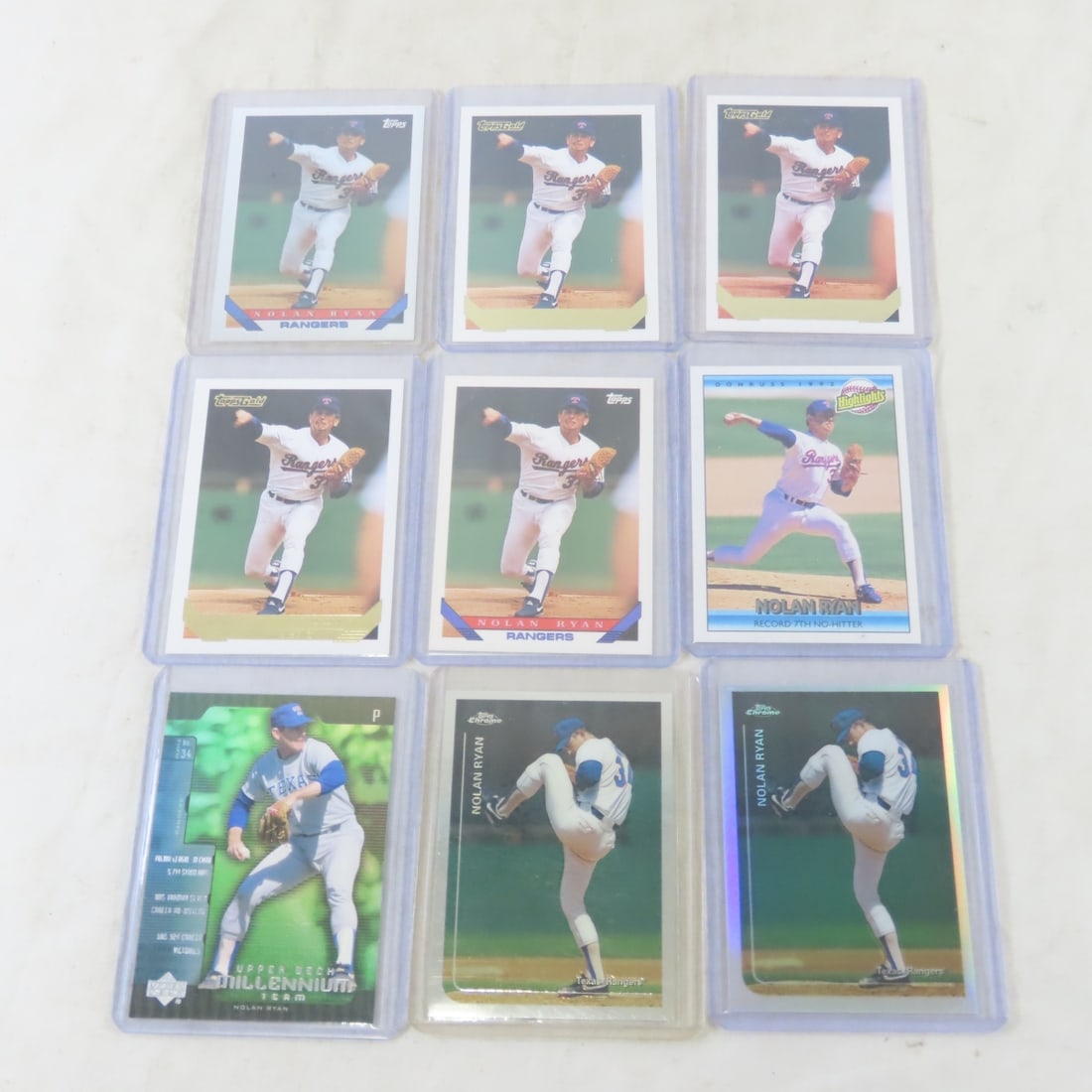 50 1980s & Newer Nolan Ryan Baseball Cards - 6