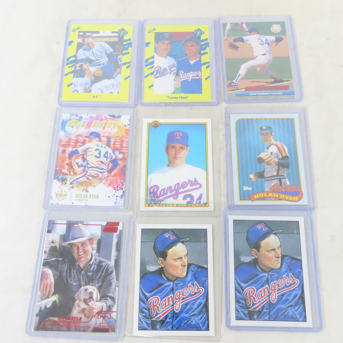 50 1980s & Newer Nolan Ryan Baseball Cards - 4