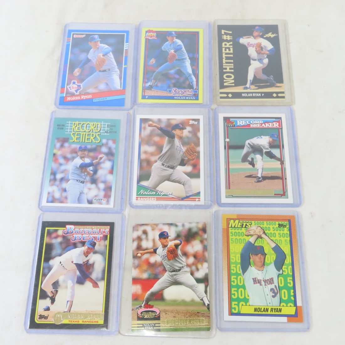 50 1980s & Newer Nolan Ryan Baseball Cards - 5