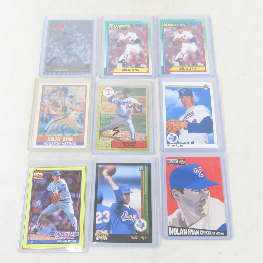 50 1980s & Newer Nolan Ryan Baseball Cards - 6