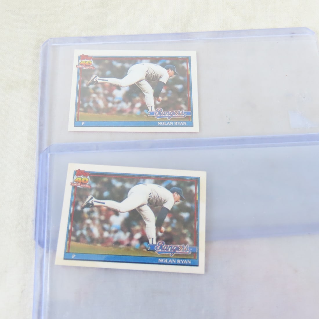 50 1980s & Newer Nolan Ryan Baseball Cards - 8