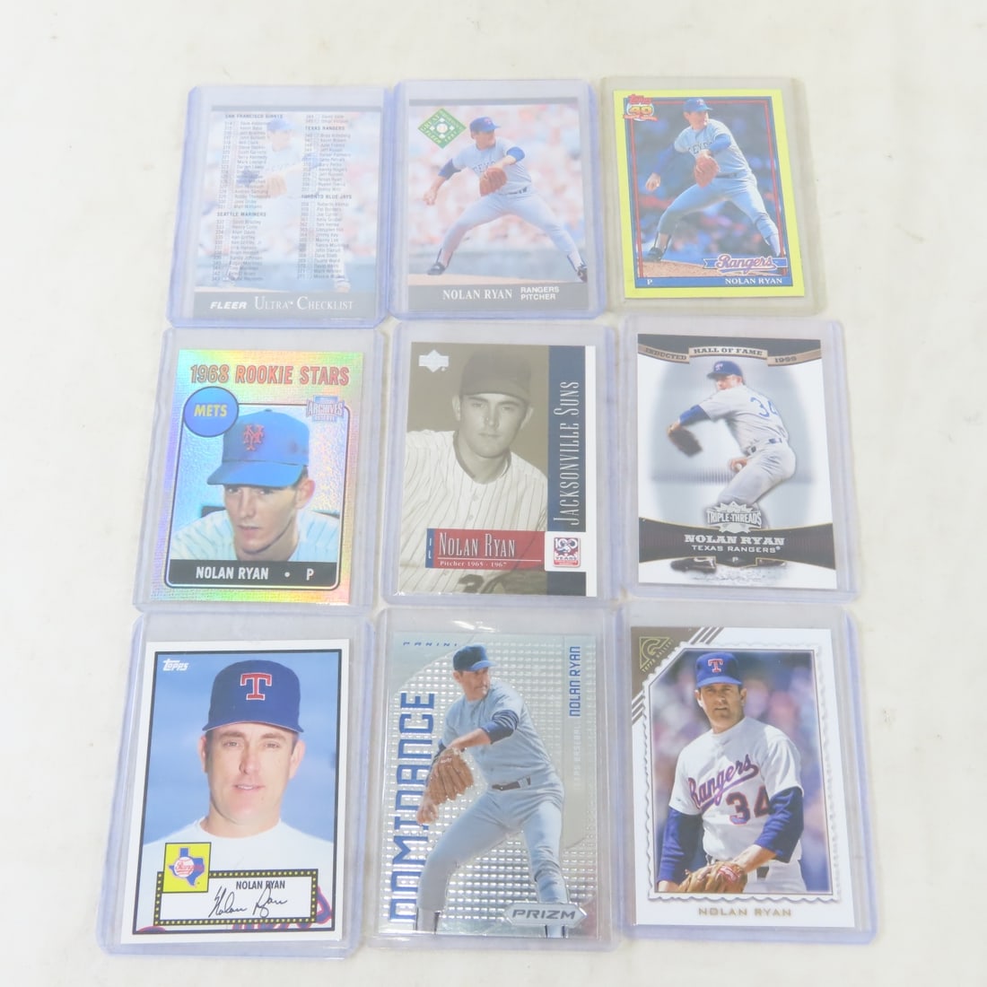 50 1980s & Newer Nolan Ryan Baseball Cards - 2