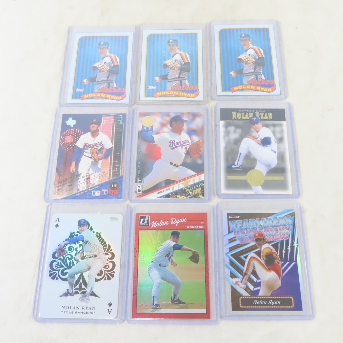 50 1980s & Newer Nolan Ryan Baseball Cards - 4