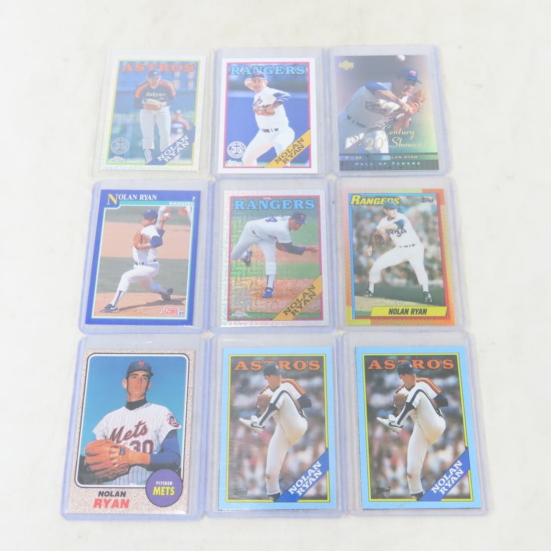 50 1980s & Newer Nolan Ryan Baseball Cards - 5