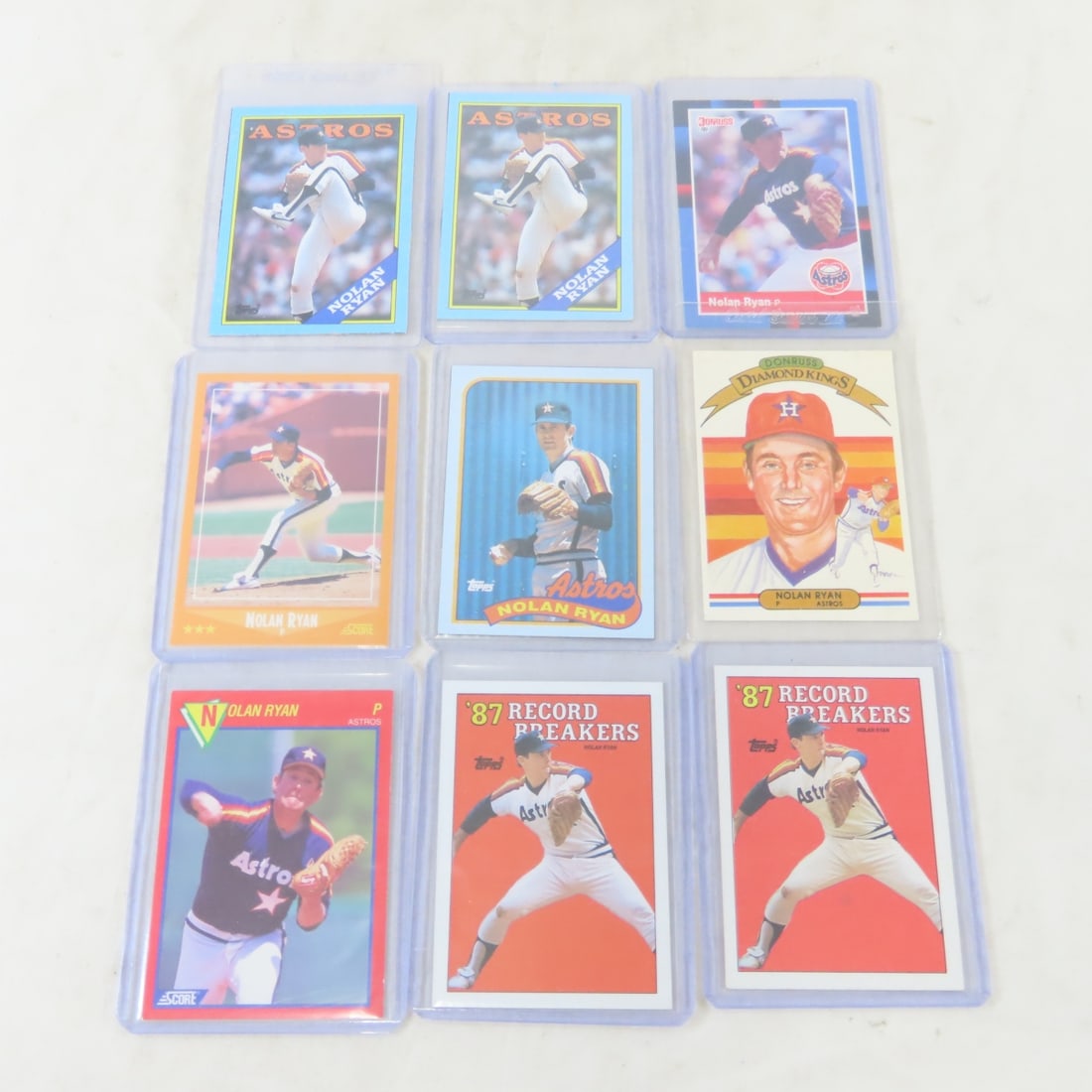 50 1980s & Newer Nolan Ryan Baseball Cards - 6