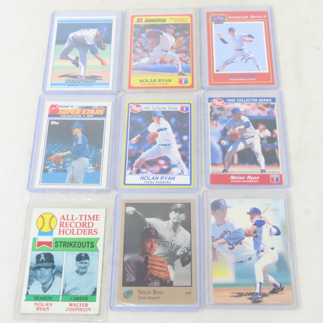 50 1980s & Newer Nolan Ryan Baseball Cards - 3