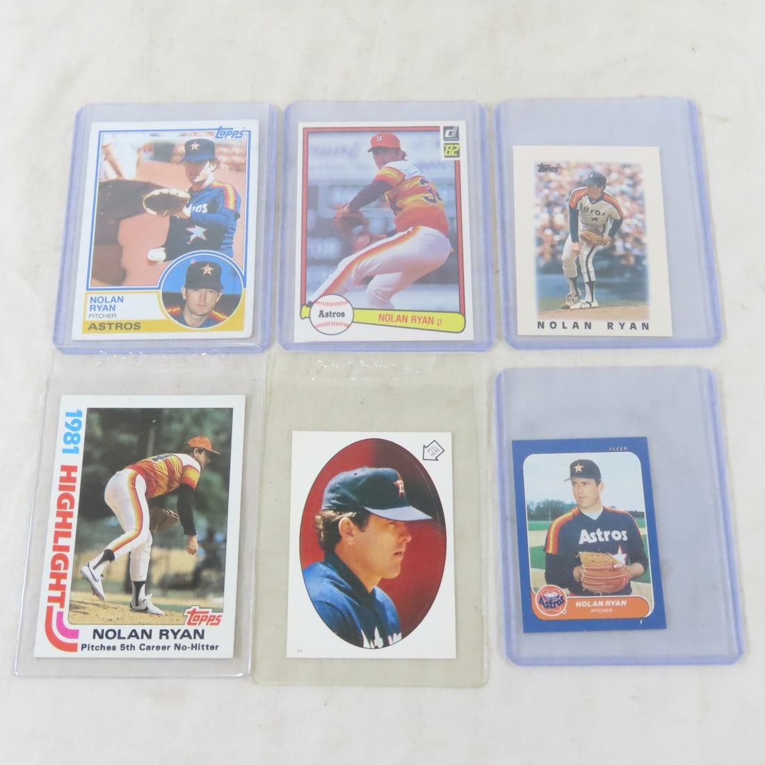 50 1980s & Newer Nolan Ryan Baseball Cards - 6