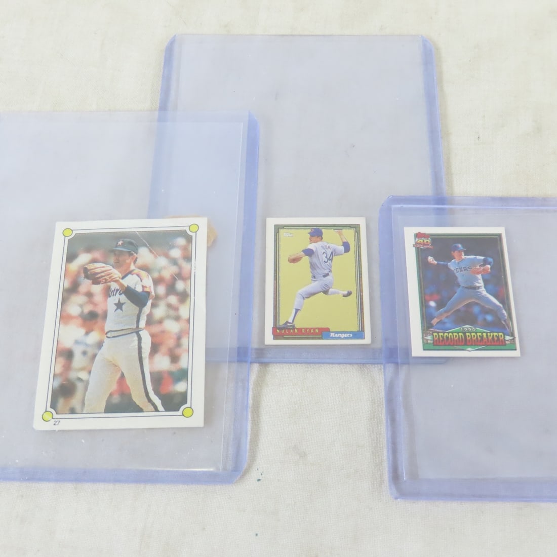 50 1980s & Newer Nolan Ryan Baseball Cards - 8