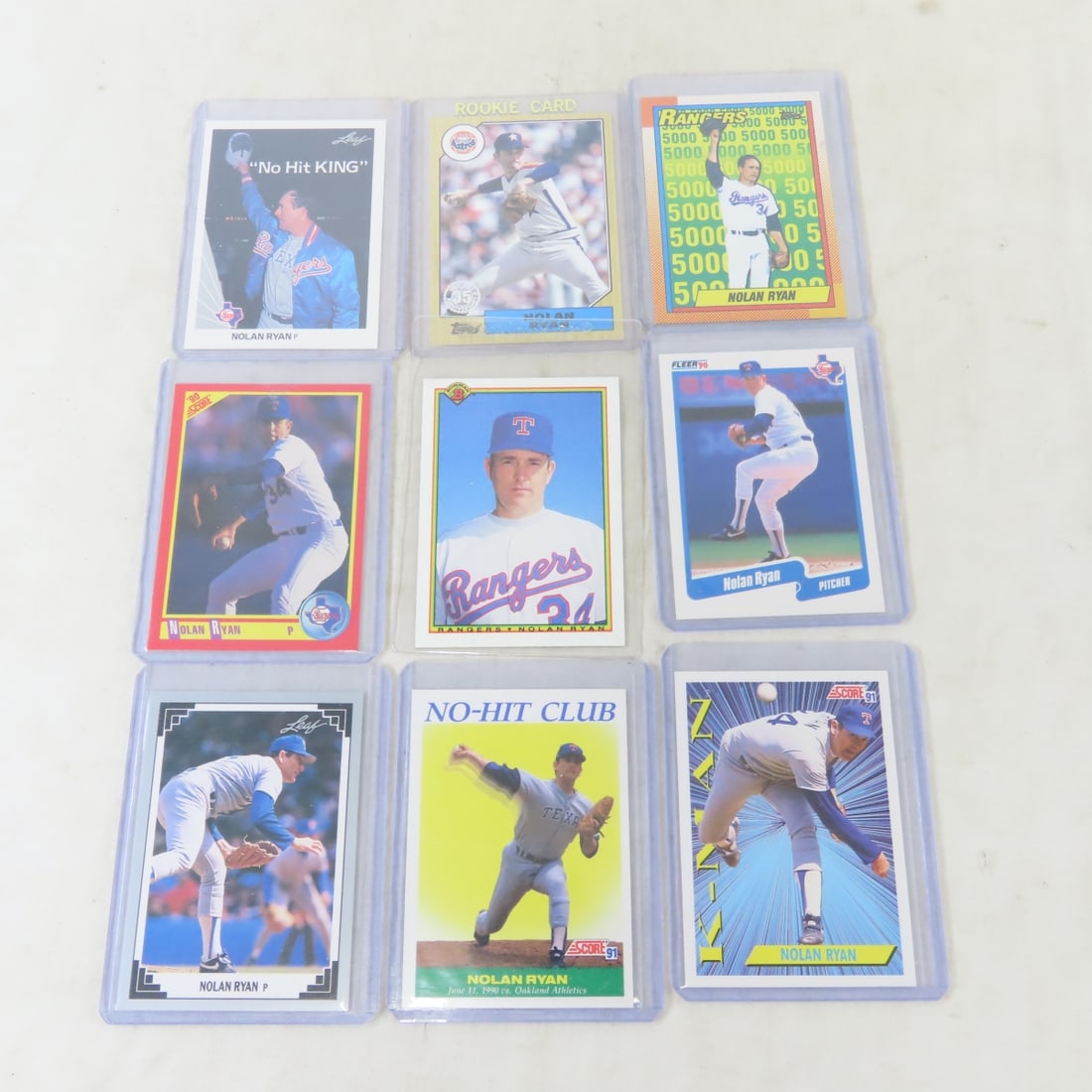 50 1980s & Newer Nolan Ryan Baseball Cards - 2