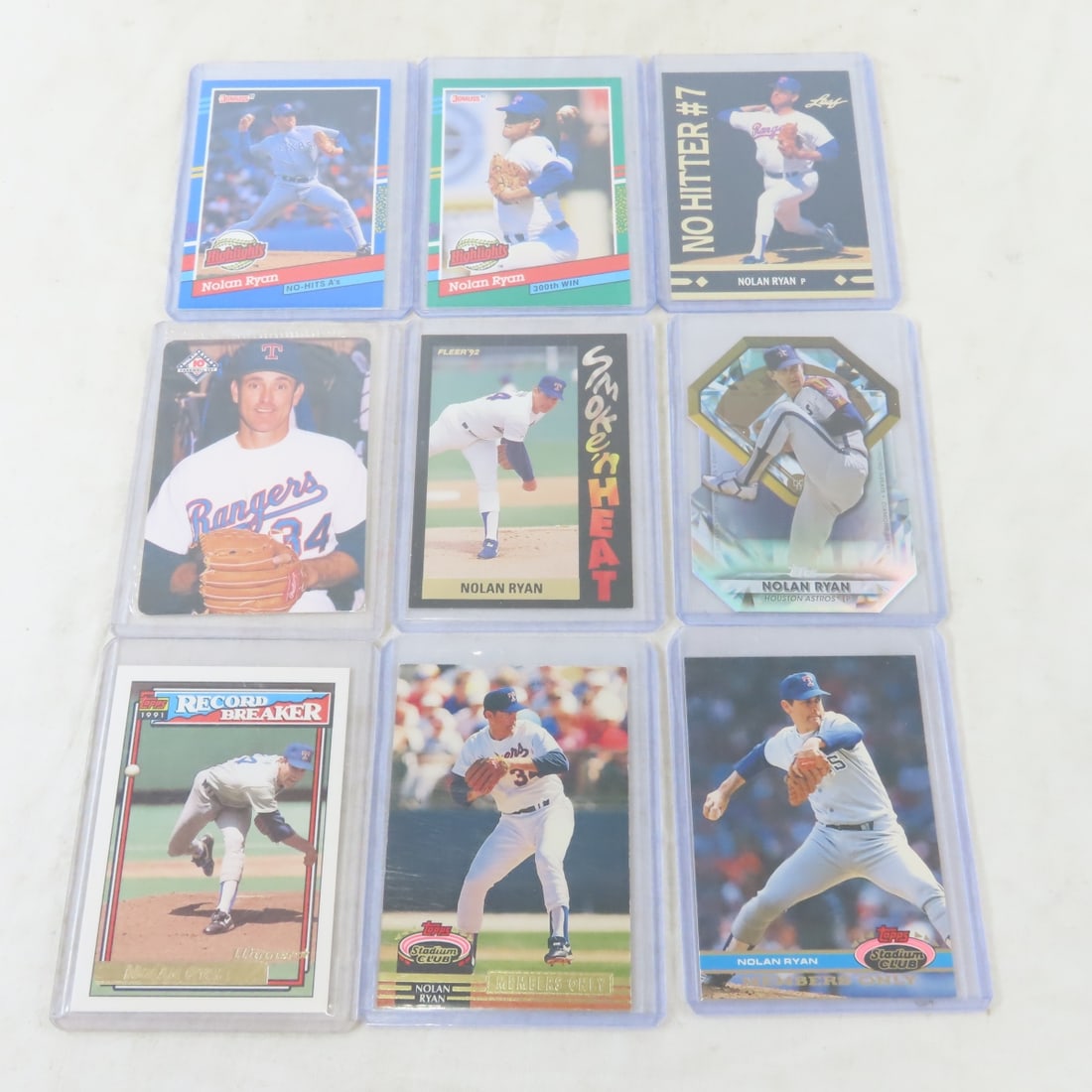 50 1980s & Newer Nolan Ryan Baseball Cards - 4