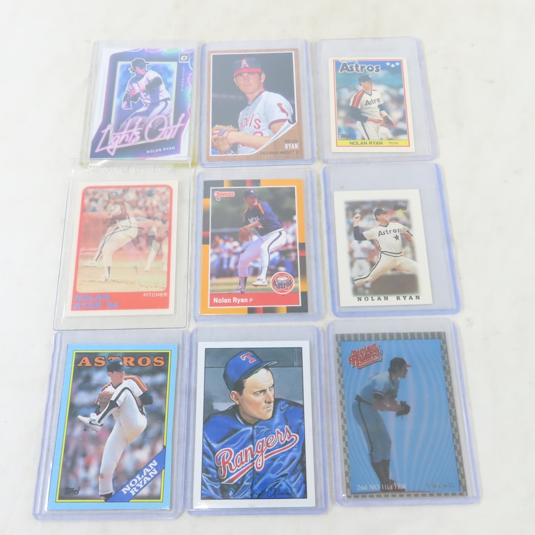 50 1980s & Newer Nolan Ryan Baseball Cards - 5