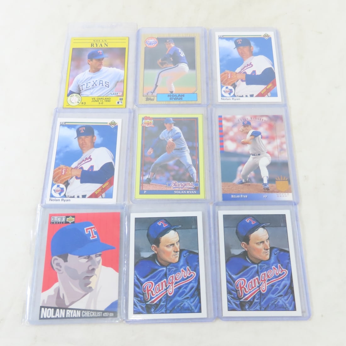 50 1980s & Newer Nolan Ryan Baseball Cards - 6