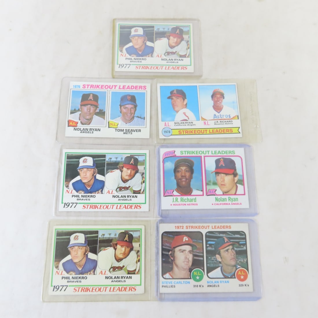 16 1970s Nolan Ryan Baseball Cards - 6