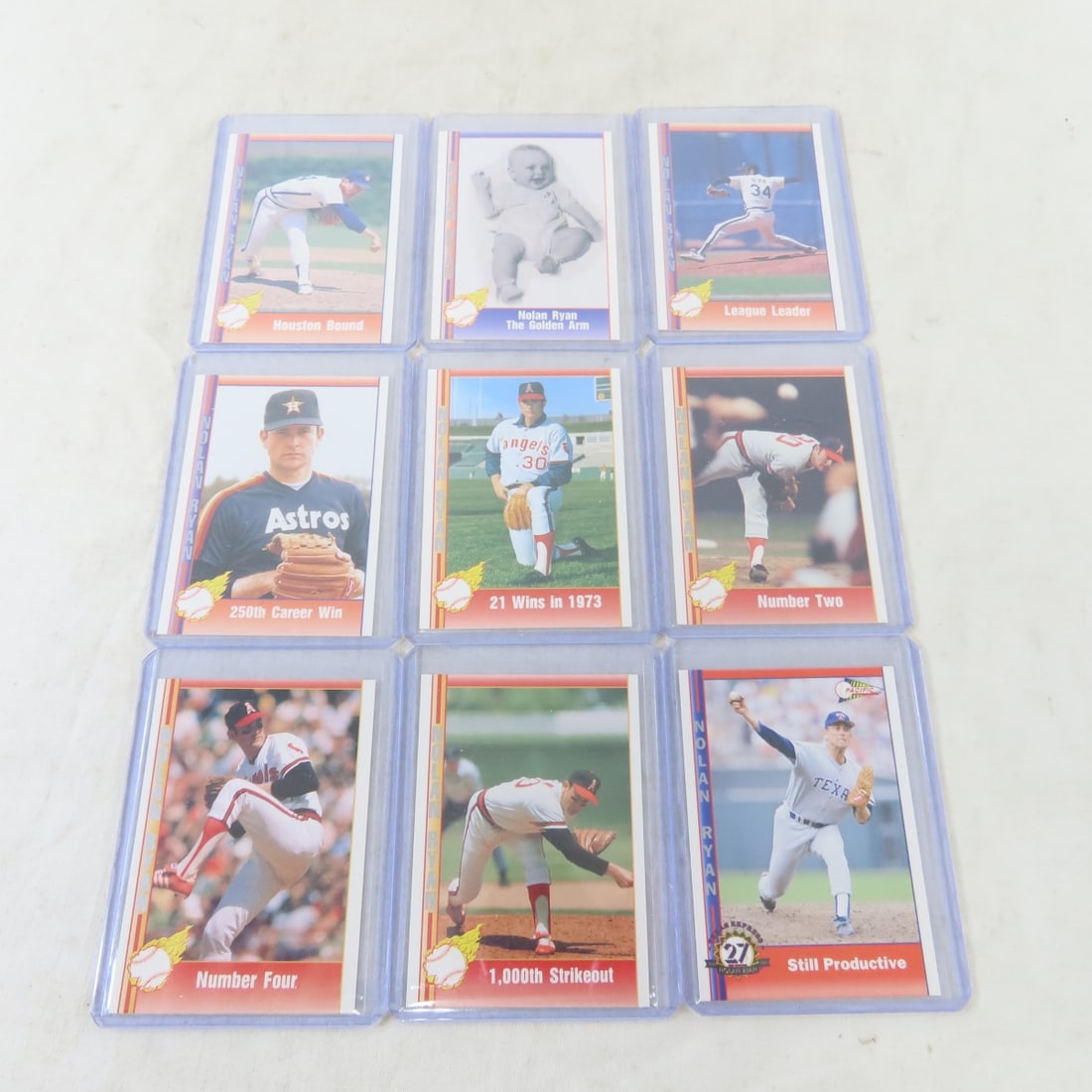 50 1980s & Newer Nolan Ryan Baseball Cards - 3