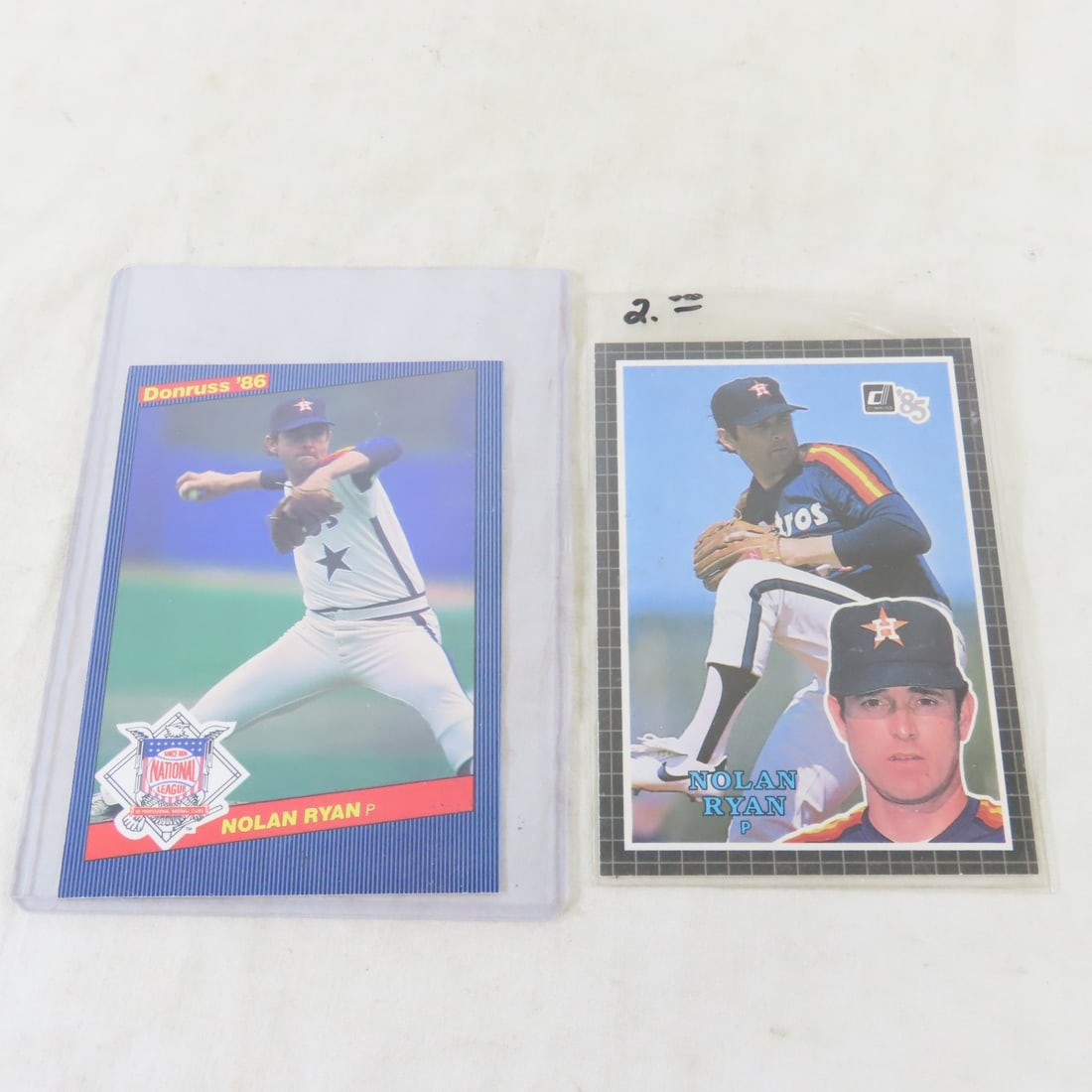 50 1980s & Newer Nolan Ryan Baseball Cards - 8