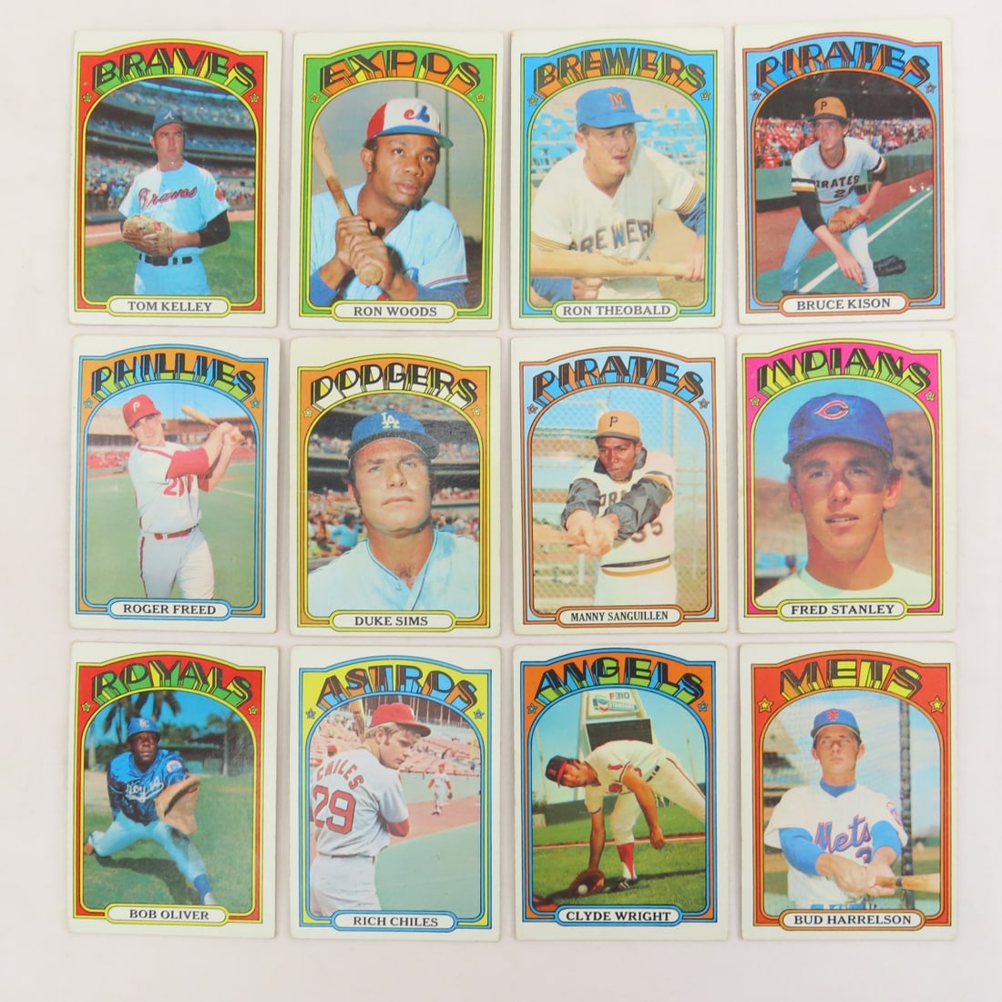 60+ 1972 Topps Baseball Cards- Killebrew, Powell - 4